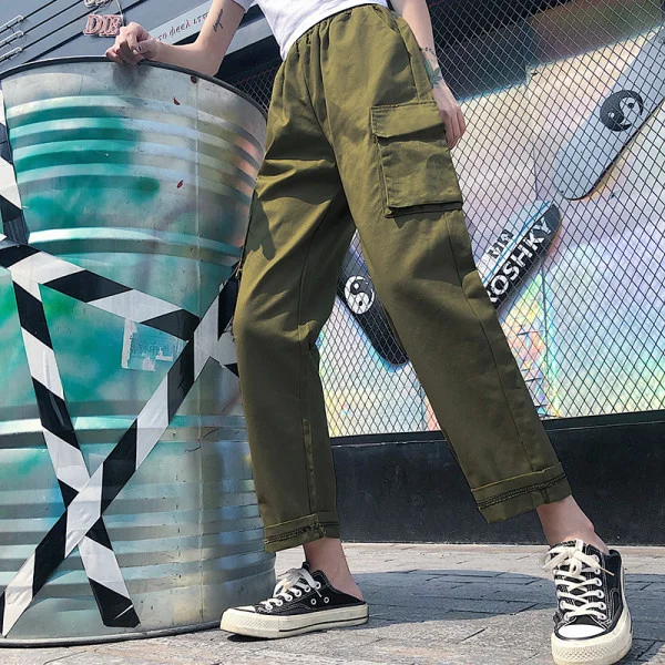 Женские Свободные Комбинезоны с высокой талией | Женская одежда