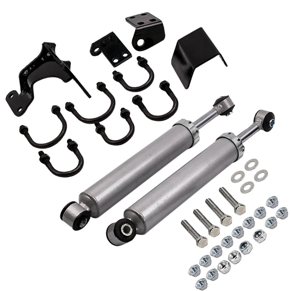 

Maxpeedingrods Dual Steering Stabilizer Kit for Jeep Wrangler JK Shock Absorber 2007-2017 2013