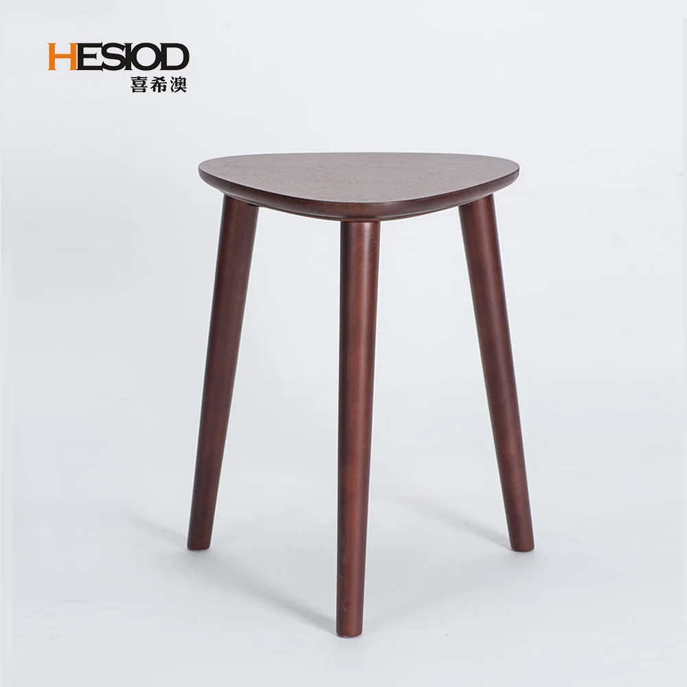 

Creative Fashion Stool Wood Household Contracted And Contemporary Table Nordic Toilet , Triangle Sitting Room