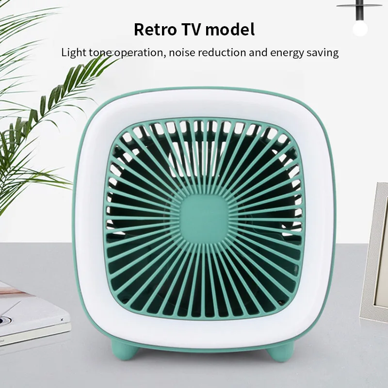 Цветной настольный мини-вентилятор USB персональный портативный охлаждающий