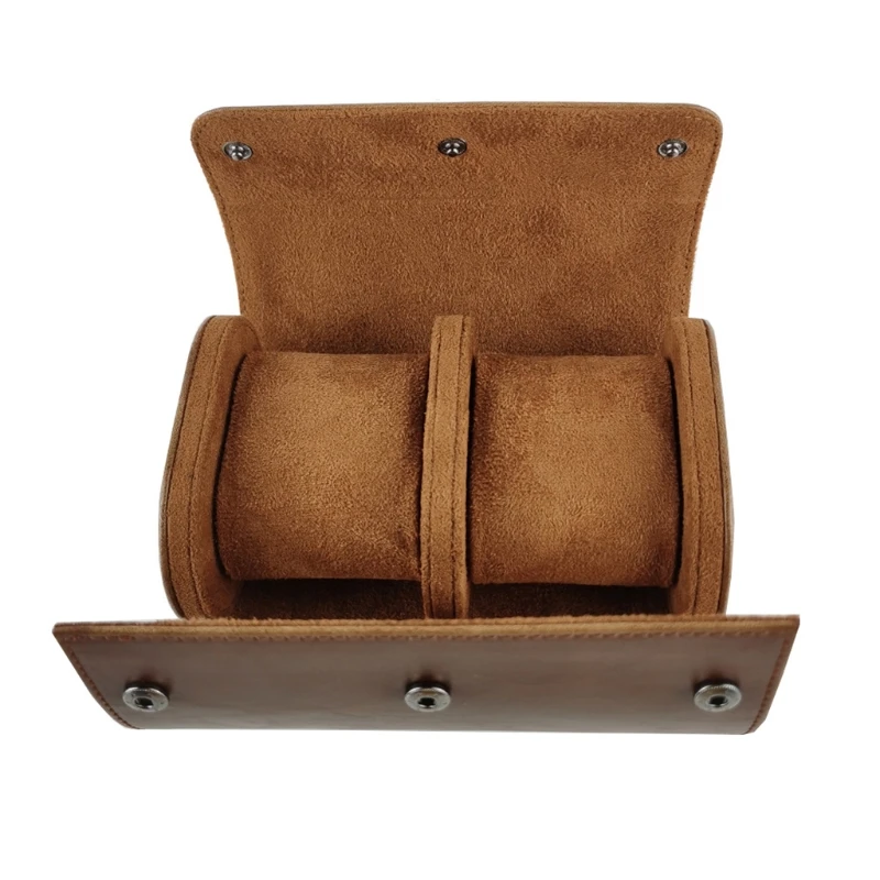 

Luxury PU Leather Watch Storage Box Travel 2 Positions Watches Organizer Case for Men Women Christmas Anniversary Birthday Gifts