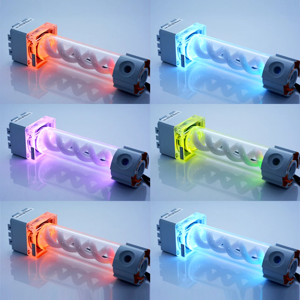 FREEZEMOD PUB FS6MB DDC насос резервуар для воды RGB цельный PWM т 4 метра потока 800L/ч водяное