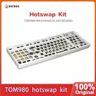 Клавиатура Механическая TOM980, 3 режима, 2,4 ГГц, Bluetooth, RGB, 35 контактов