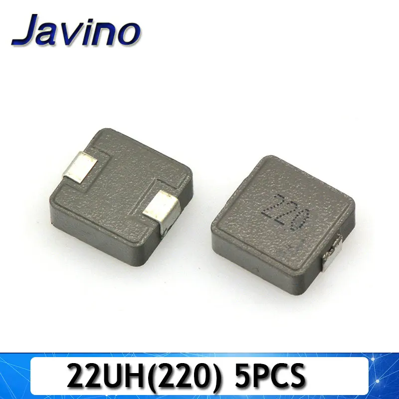 5 шт./лот SMD Мощность адаптера переменного тока 2.2uh 2R2 4.7uh 4R7 6.8uh 6R8 10uh 100 220uh 220 чип индуктор 1040 - Объем: 22UH(220)  5PCS