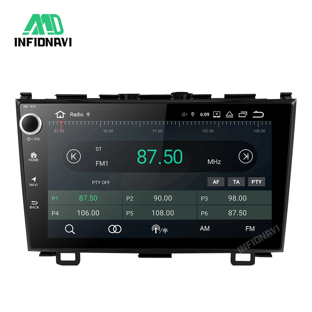 PX30 2+ 32G android 9,0 автомобильный dvd для honda CRV gps навигация Радио Видео Стерео Мультимедиа Плеер ips экран