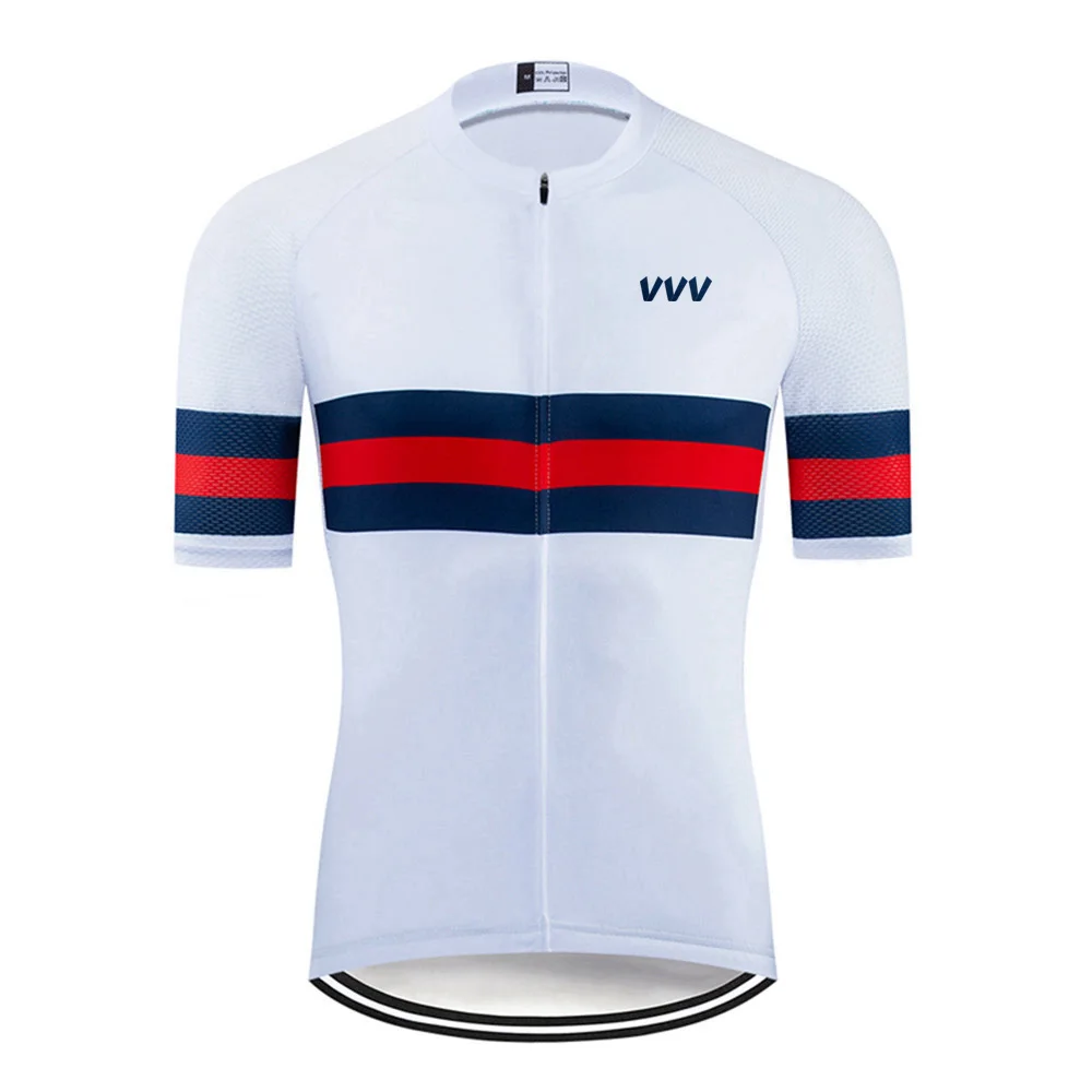 

Pro Bike Team Short Cycling Jersey Bicycle Shirt MTB Wear For Motocross Mountain Sports Pocket Jacket Fashion Men Summer Top