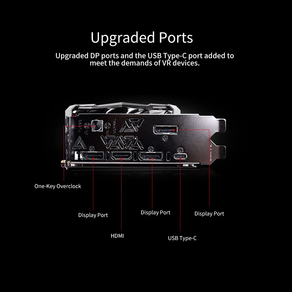 Красочная iGame GeForce RTX 2080 Super Advanced OC GDDR6 8G Графическая панель с карточками сзади Armor 5*8 мм медь