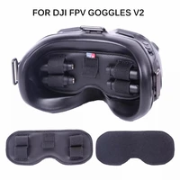 protective cover for dji fpv goggles v2 dustproof sunshade pad antenna sd card storage holder for dji fpv combo accessories
