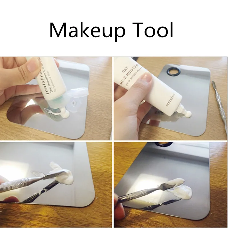 Инструмент для макияжа из нержавеющей стали 1 шт. шпатель маникюра