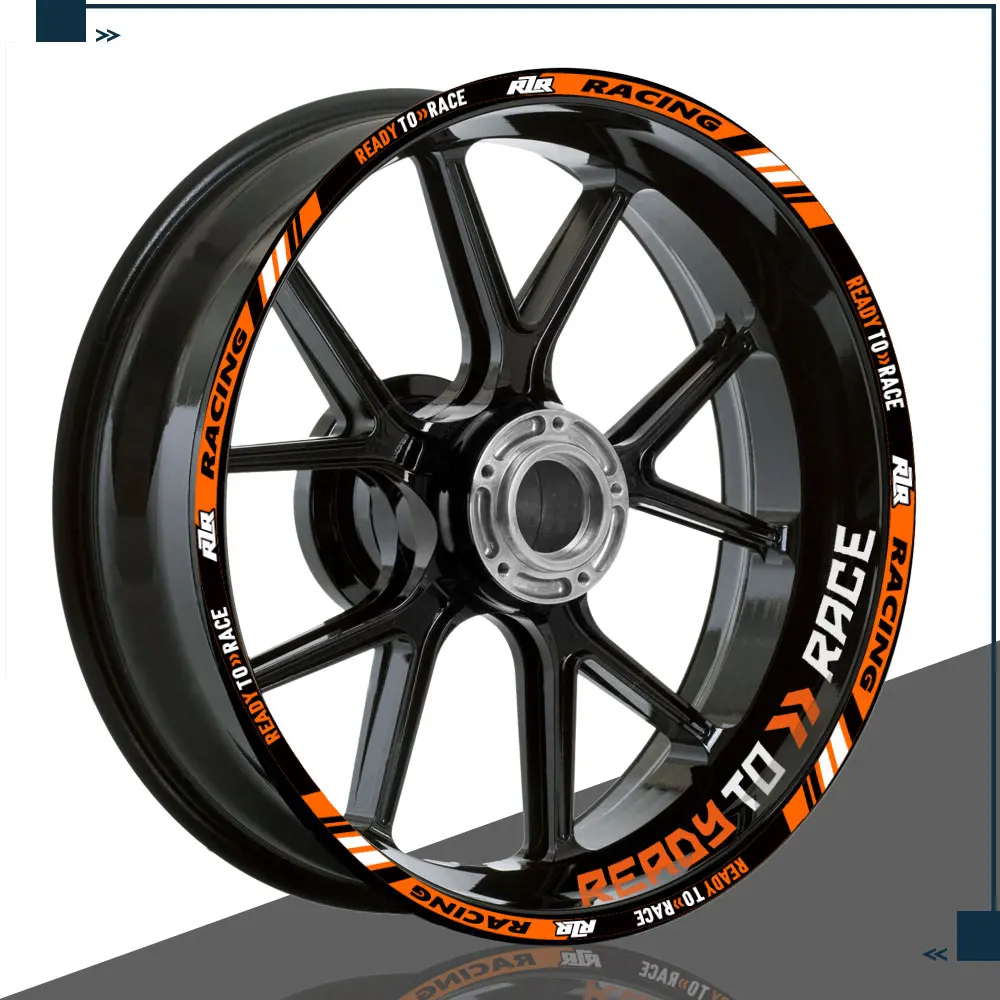 Светоотражающие аксессуары для мотоциклов наклейка на колесо вертикальная