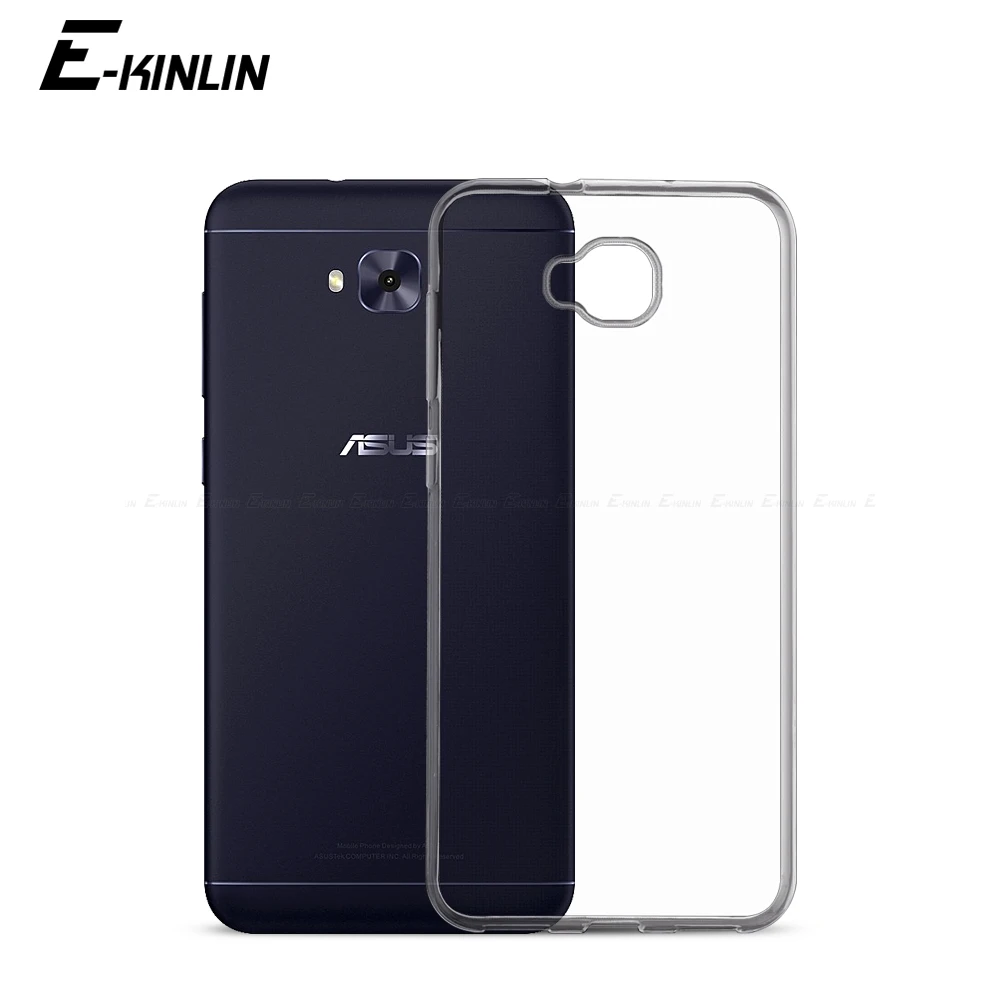Тонкий мягкий ТПУ чехол для Asus ZenFone 4 Selfie Lite Max Pro Plus ZD553KL ZB553KL ZE554KL ZC554KL ZC520KL
