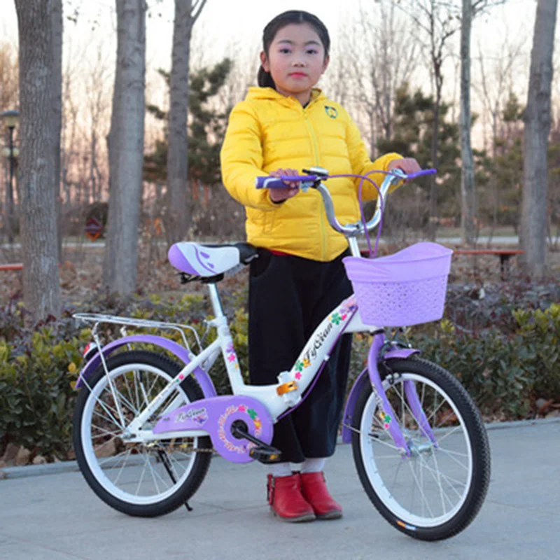 Новый детский складной велосипед 22 дюймовый студенческий принцессы в