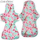 Большой поток многоразовые тканевые менструальные прокладки бамбуковые полотенце с бамбуковым углем гигиенические ночное использование женские моющийся санитарный салфетки для беременных