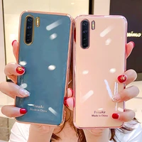 luxury silicone case for oppo a91 phone case for oppo a91 cover shockproof fundas ring stand holder cases oppo a91 f15
