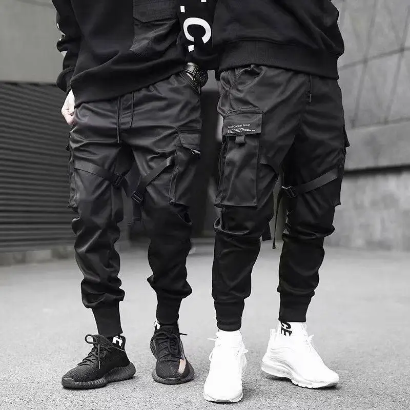 Mens Hip Hop Clothing Jogging Cargo Pants Harem Sweatpants Outwear Casual Japanese Harajuku Fashion Male Trousers Oversize  - buy with discount