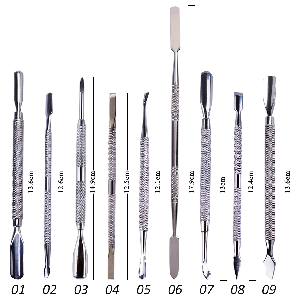 1 шт. серебряные вставки для кутикулы из нержавеющей стали | Красота и здоровье