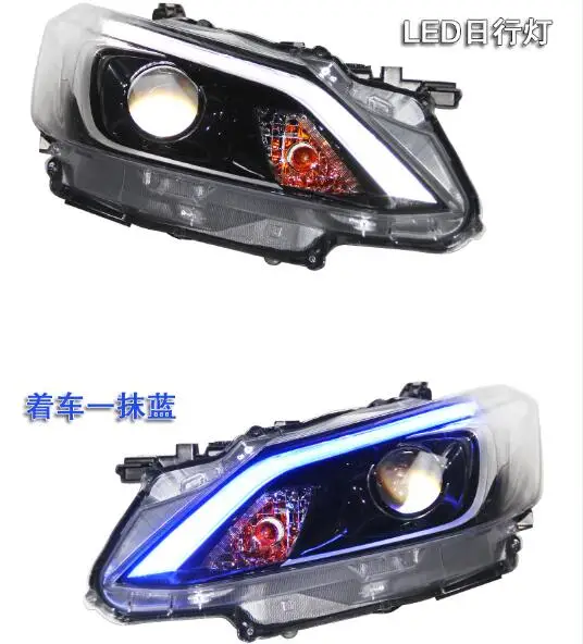 

2pcs car bumper headlight Vios daytime light 2017~2019y DRL car accessories LED Daytime light headlamp vios fog light