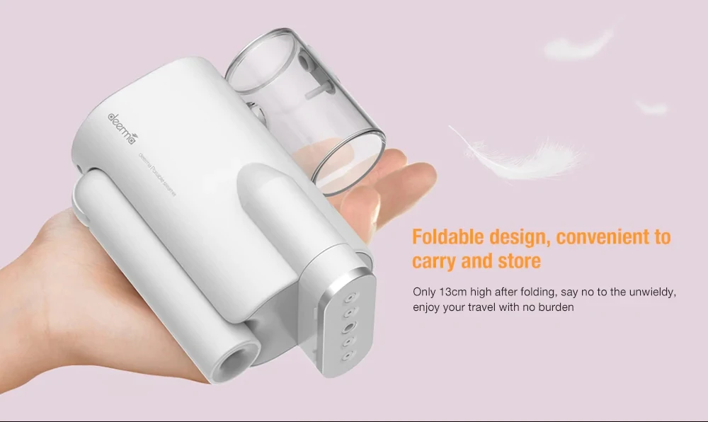 Xiaomi Deerma 220 В ручной отпариватель для одежды бытовой портативный паровой утюг для одежды щетки для бытовой техники