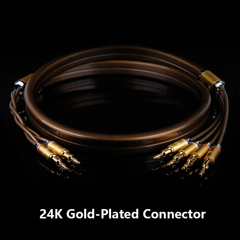 Кабель для громкоговорителя SKW 2 в 4 Out 6N OCC аудиофил Hi Fi аудиокабель динамиков