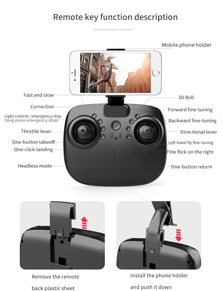 RC FPV WiFi Дрон с 4K широкоугольной WiFi HD камерой удержание высоты 1080P RC Мини Квадрокоптер Вертолет VS LF606 E58 M69 F11