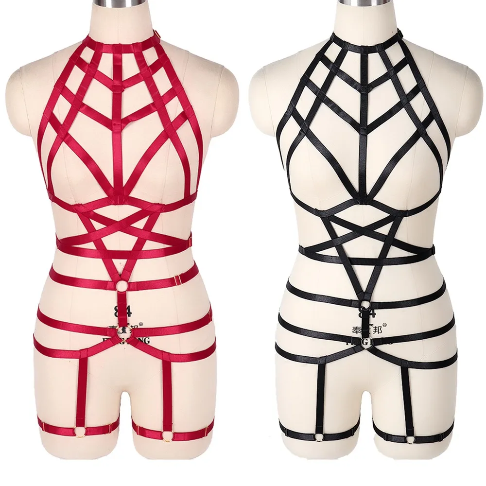 Bdsm жгуты в форме пентаграммы для женщин сексуальное нижнее белье набор бондаж на