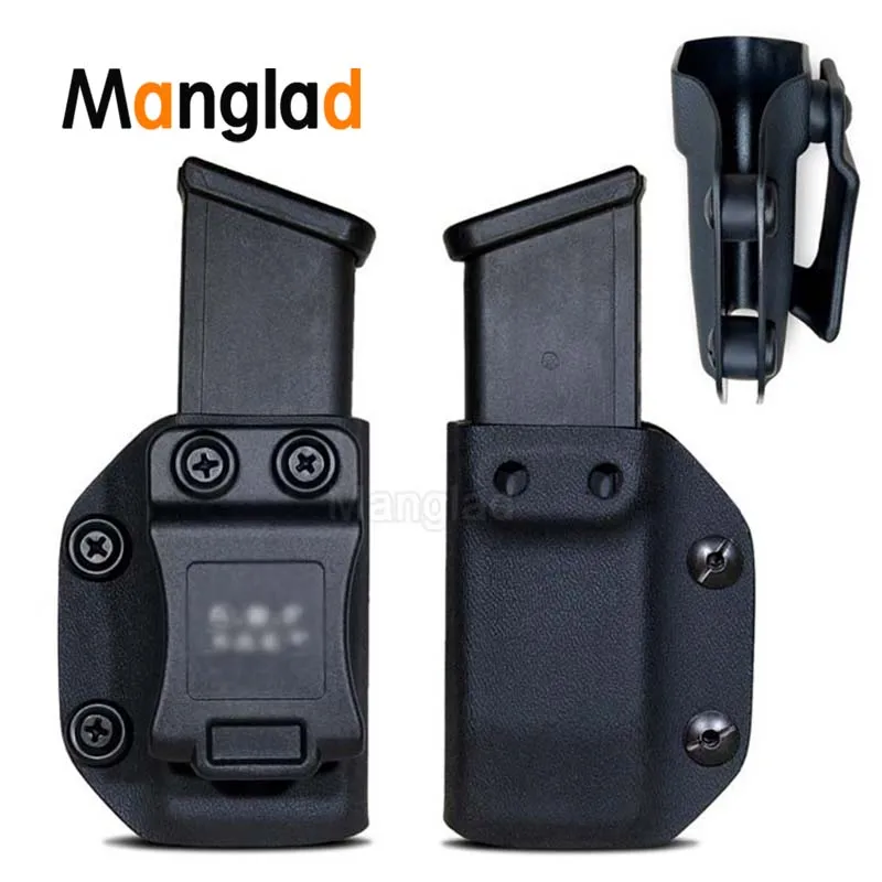 Кобура журнал Glock 9/40/357 B.B.F сделать IWB/OWB KYDEX Bolsa принципиально Pistolas Glock 17 Glock 19 26 22 23 27, 31, 32, 33 и большие поясная сумка