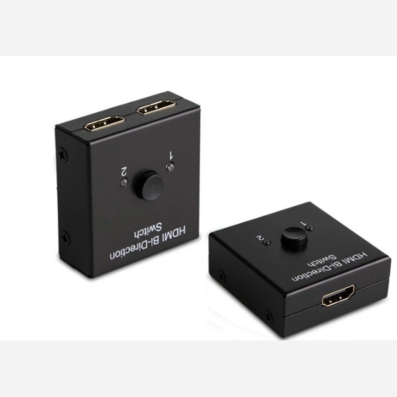 4K HDMI коммутатор 2 порта двунаправленный 1x2/2x1 HDMI разделитель, сплиттер Sup порты Ultra HD 4K 1080P 3D HDR HDCP для PS4 Xbox HDTV