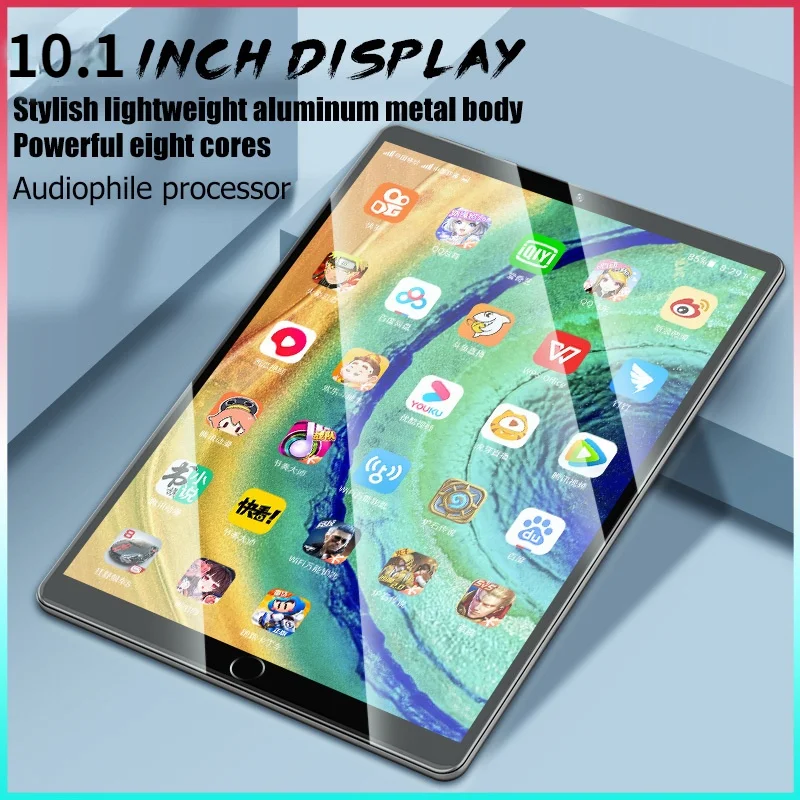 

2021 New android 9.0 Tablet PC 10.1 Inch 6G+128GB 4G Call Phone Tablet Octa-core 4G WiFi Call Phone Tablet