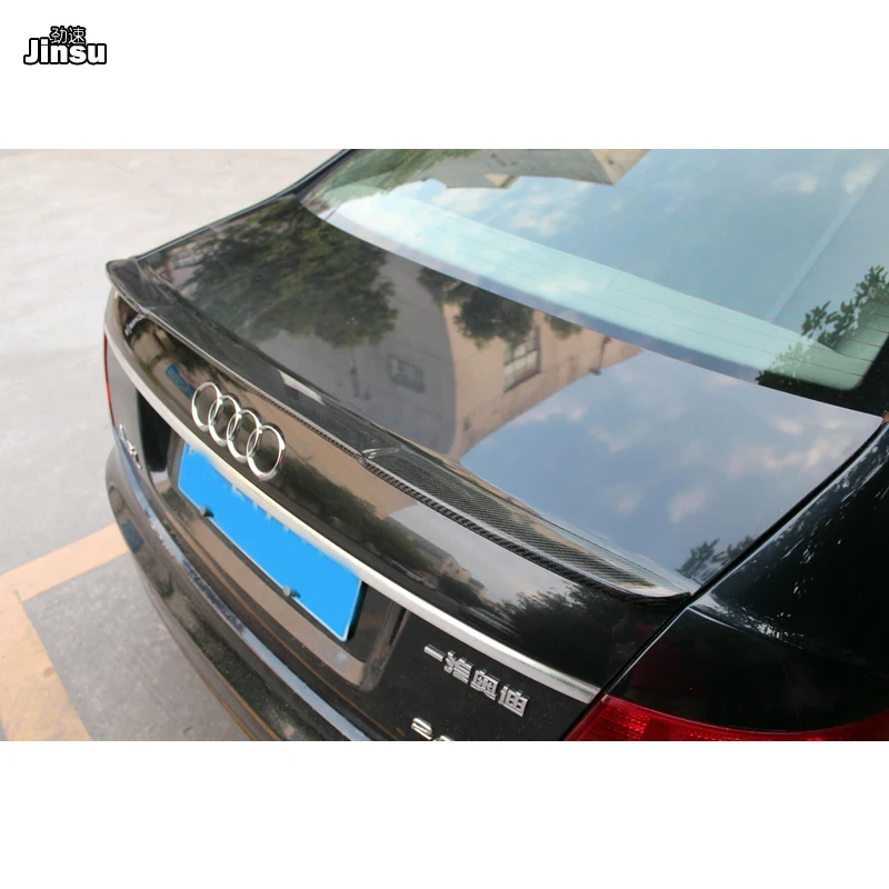 V-образный карбоновый спойлер для заднего багажника audi A6 C6 Седан 2005 - 2012 c6 cf стиль