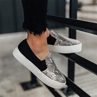 women flat shoes 2019 new female leopard snake loafers soft bottom one pedal lazy shoes women slip on flats