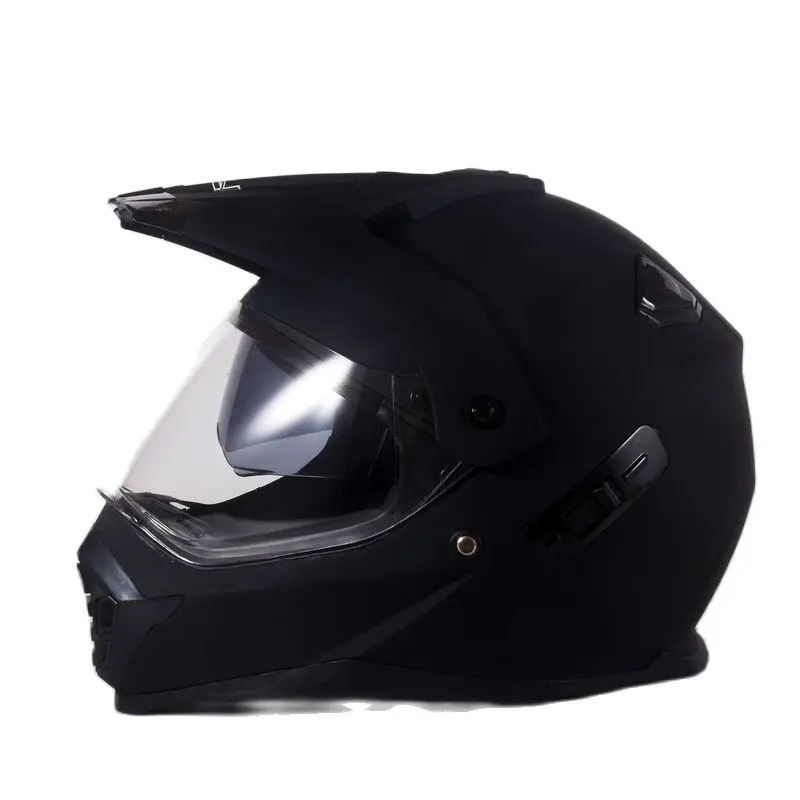 Men  Motorcycle Helmet Dual Lens Motor Racing Helmets,safety Moto Helmet Xs To Xl Safey Helmet