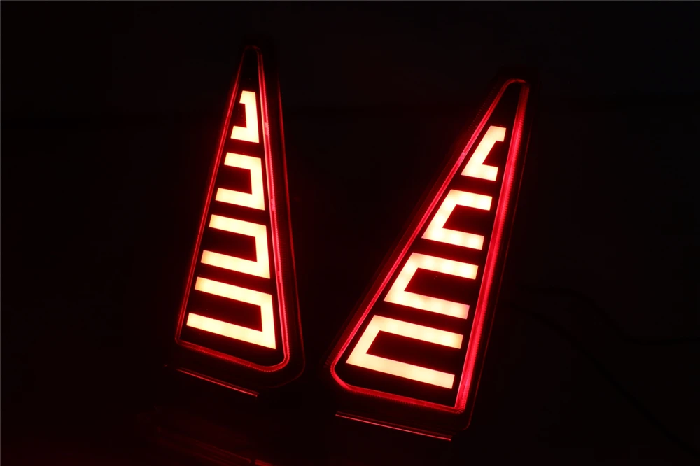 Автомобильная проблесковая 1 пара мульти функции автомобильный светодиодный