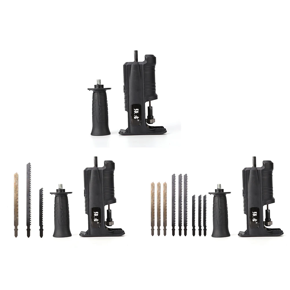 

Portable Electric Drill Reciprocating Saw Converter Cordless Wood Cutter Blade Transforming Adapter Head Tool Kit