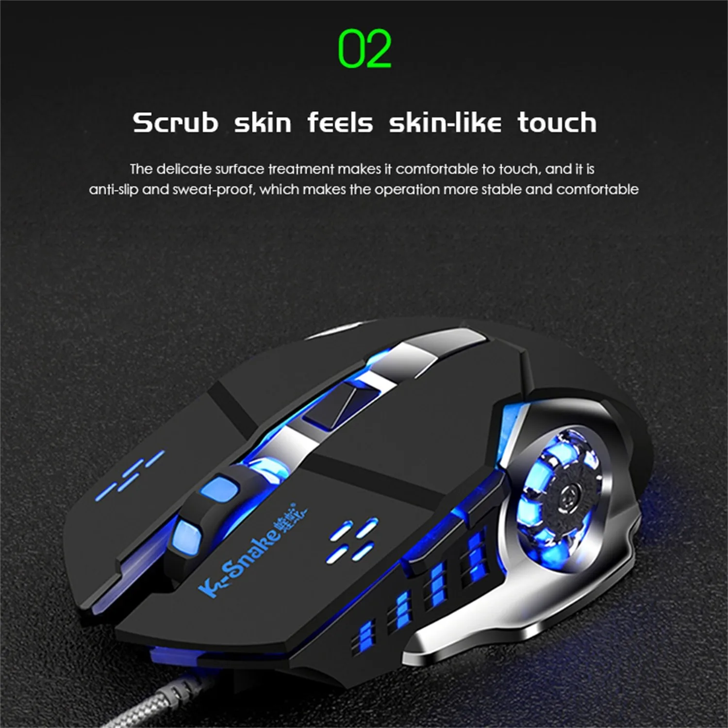 

Q5 Mechanical Wire Control Mouse Gaming Mouse luxury Game Mechanical Mouse Macro Definition Notebook Wired Mouse 3200Dpi