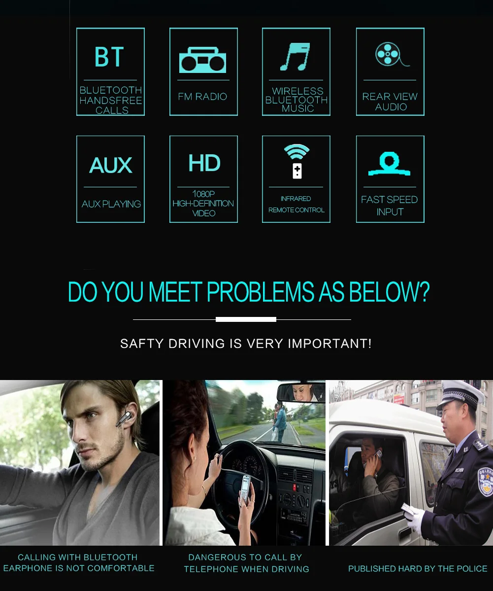 1din аудио Bluetooth Радио автомобильный стерео приемник 7 &quotHD выдвижной сенсорный