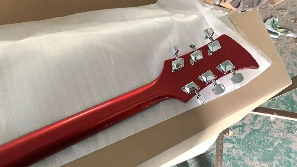 Новое поступление электрогитара TEISCO высокого качества винного цвета 200327 | Спорт