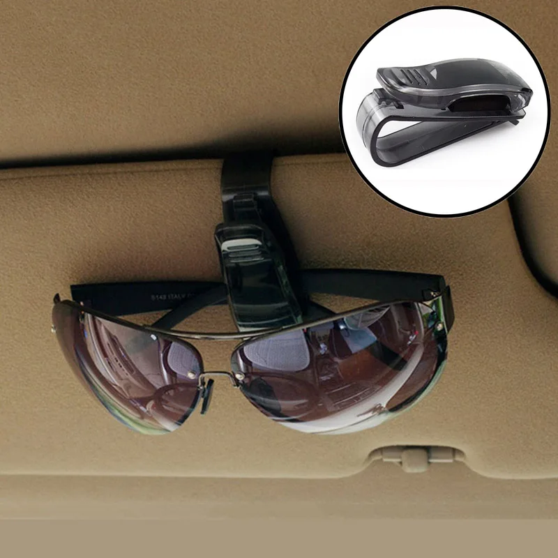 

ABS Auto Glasses Sunglasses Clip car Accessories For ford Focus 2 3 Fiesta Mondeo Kuga Citroen C4 C5 C3 Skoda Octavia 2 A7