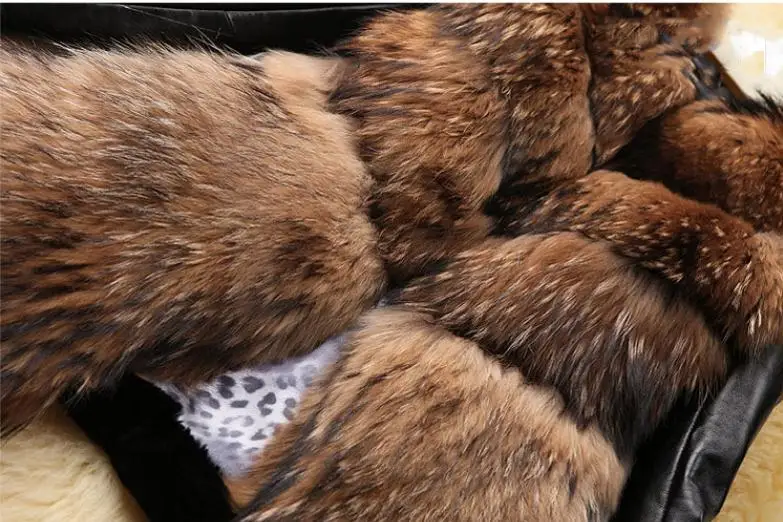 Куртка женская из искусственного меха в стиле пэчворк J3264 | Женская одежда