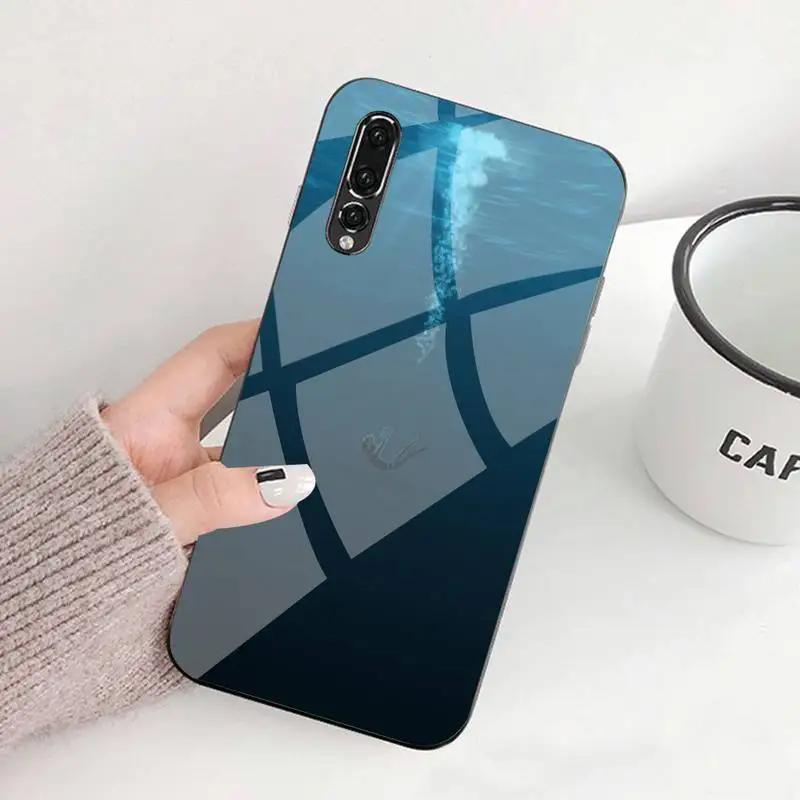

ZFGHSHYQ Aesthetic Art Phone Case Tempered Glass For Huawei P9 10 Plus 20 Pro Mate9 10 20 20pro Honor7A 8X 9 10 Nova3i 5