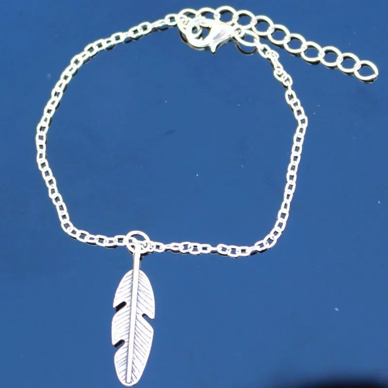 Creative Versatile Loving Leaf Bracelet Simple Popular Jewelry Fashion Heart-Shaped Peach Heart Anklet Dual Purpose | Украшения и