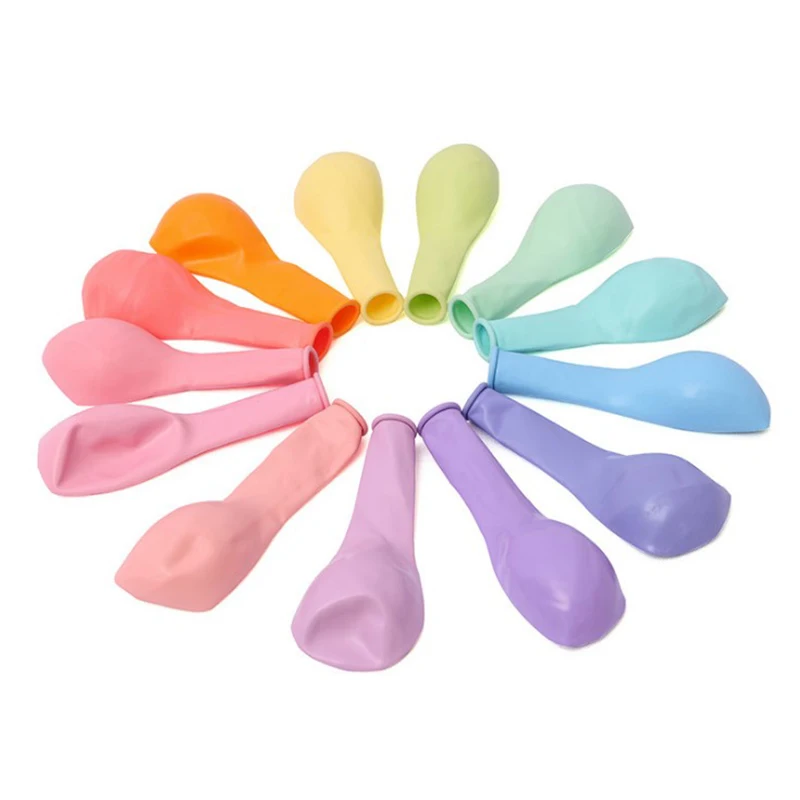 

100 PCS Party Pastel Balloon Macaron Color Latex Latex event decoration birthday decoration
