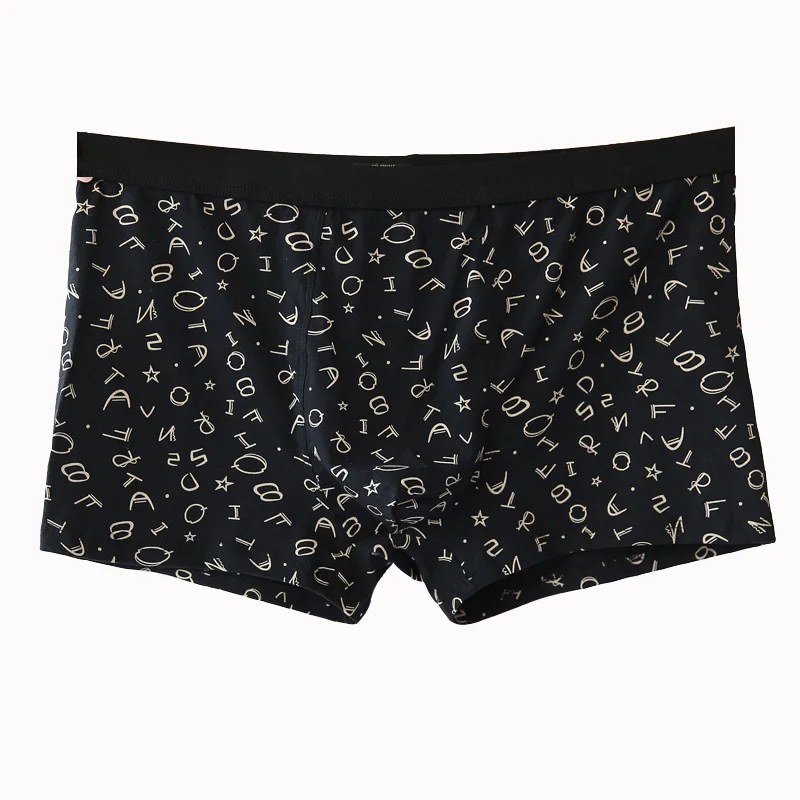 3pcs/Lot Underwear Sexy Shorts Plus Size Solid Panties Cueca Boxer L-7XL Underpant Breathable Mesh Men'S Boxer Men Summer Autumn