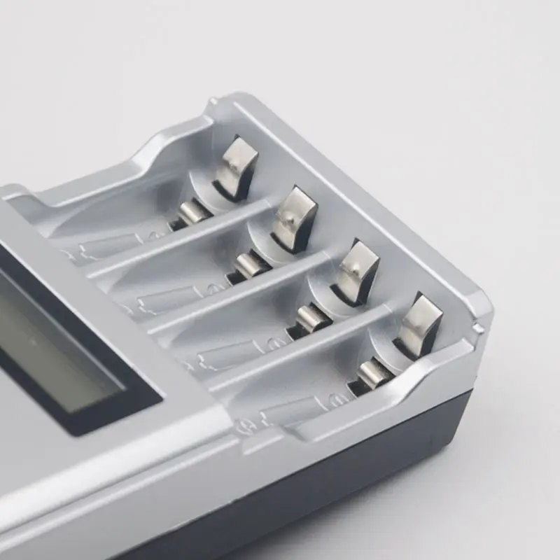4 Slots LCD Display Smart Intelligent Battery Charger Fast Charging Device for AA/AAA NiCd NiMh Rechargeable Batteries | Электроника