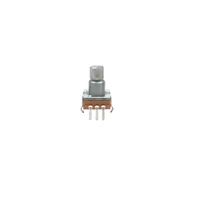 50pcslot ec11 thin encoding switch 30 posioning number 15 pulse axial length encoding potentiometer 10mm power amplifier