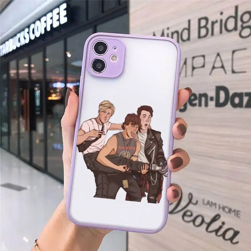 

Julie and the Phantoms Sunset Phone Cases Matte Transparent for iPhone 7 8 11 12 s mini pro X XS XR MAX Plus cover funda