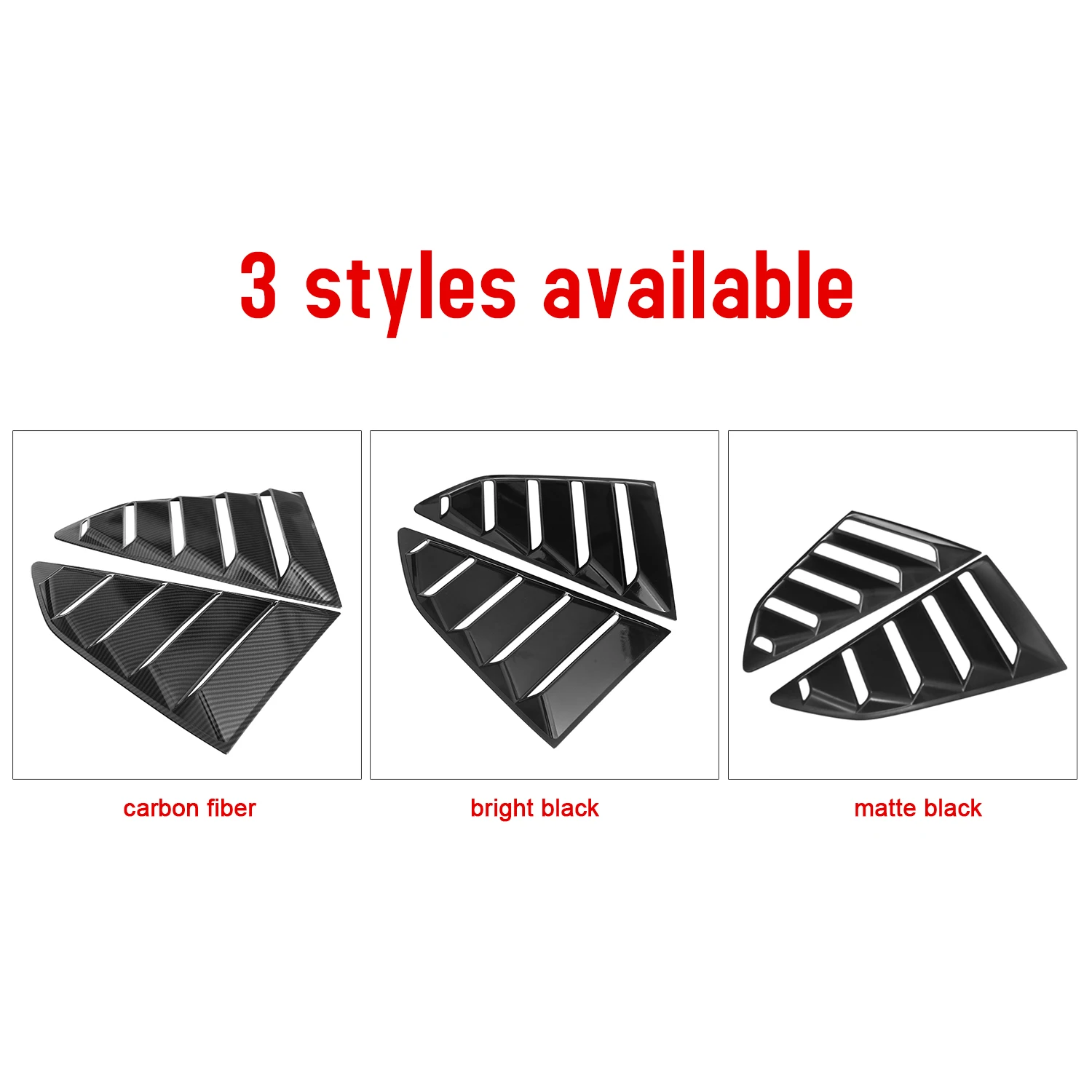 Заглушки для заднего стекла автомобильные заглушки замена бокового затвора