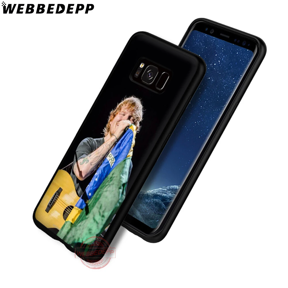 WEBBEDEPP Ширан мягкий чехол для телефона с изображением цветов Samsung S6 S7 край S8 S9 S10