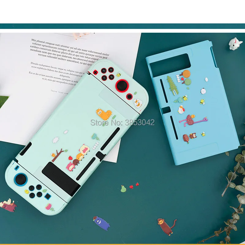 Наклейка на кожу животных для Nintendo Swtich Lite консоль NS подставка зарядного