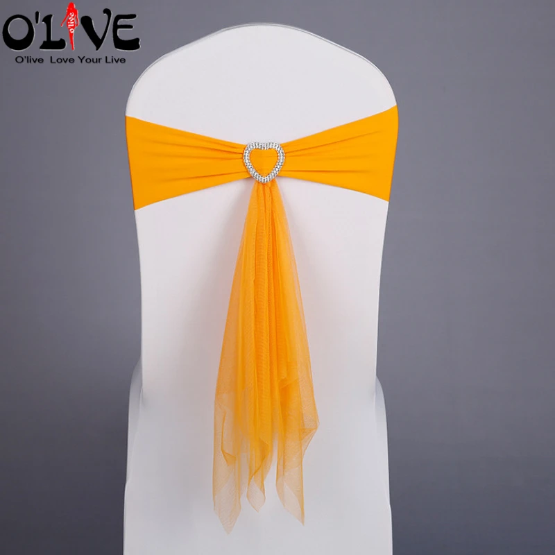 Галстук бабочка для стула из спандекса и лайкры чехлы на стул стрейч фоторемень с