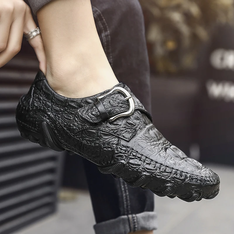 

Spring Golf Shoes Men Black Brown Sports Sneakers for Mens Genuine Leather Golf Sneakers Men Designer Mens Golf Trainers